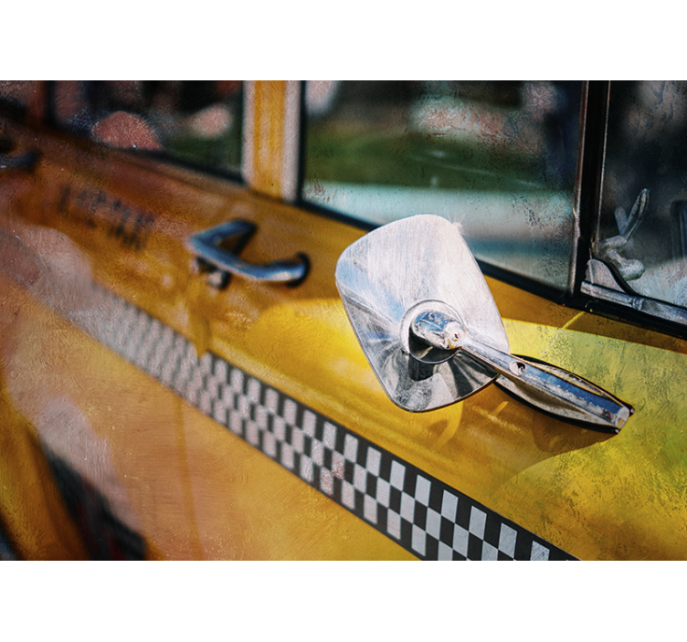 Fototapeta new york ikonické žlté taxi - Tenstickers