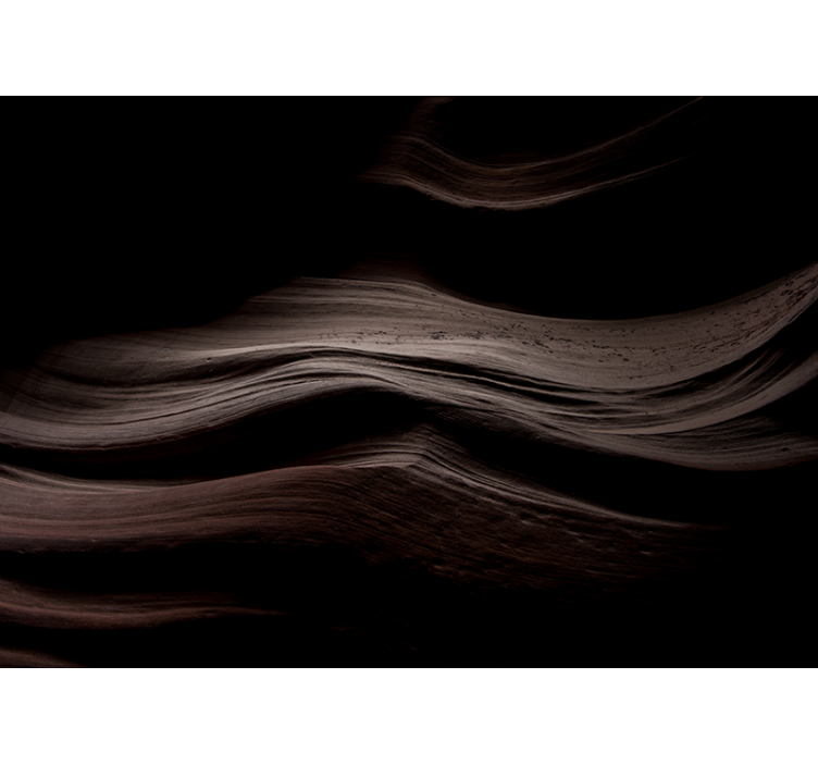 fototapeta textura vlny zeme - Tenstickers