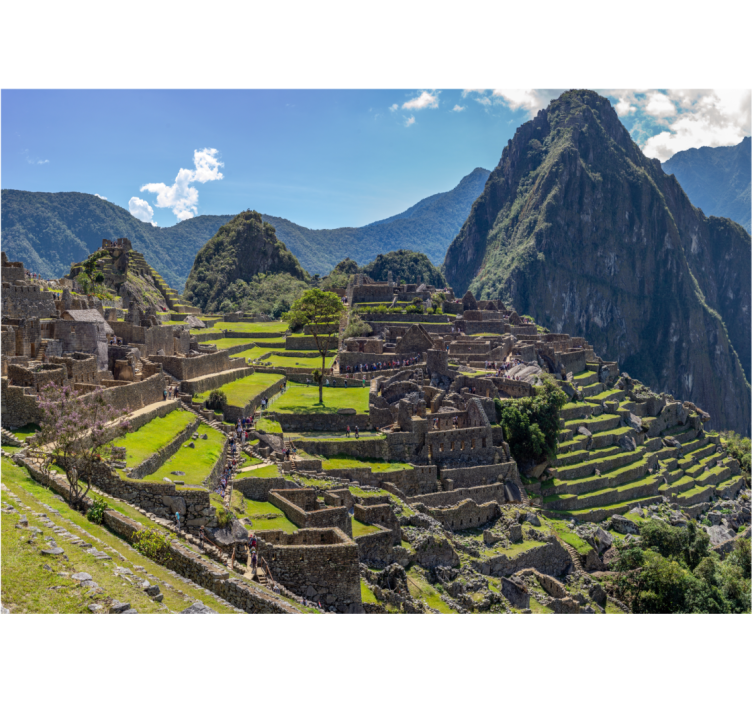 Fototapety na stenu mesta machu picchu dedičstvo - Tenstickers