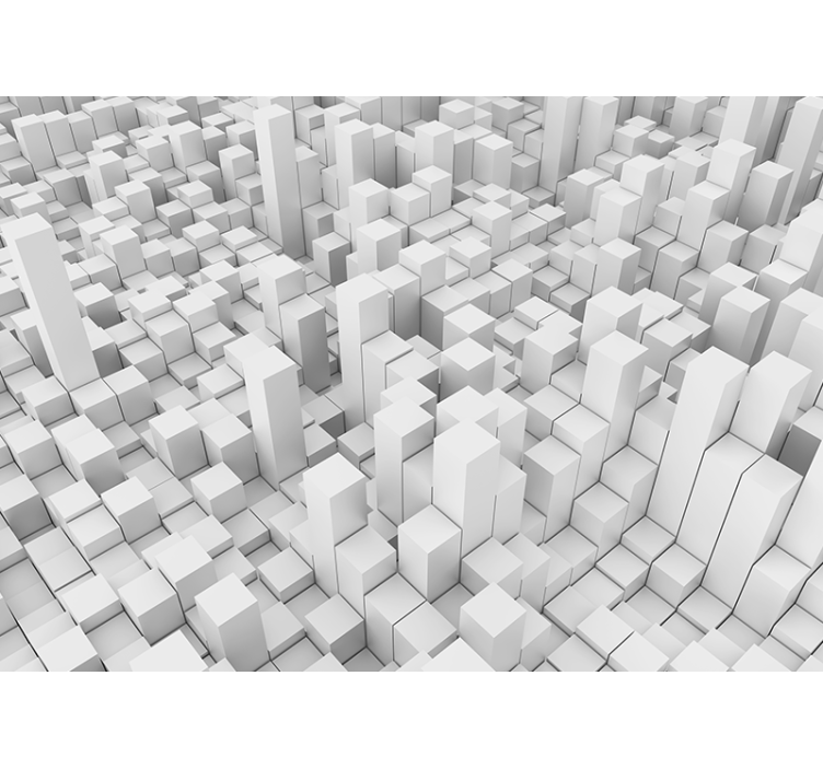 abstraktné fototapety geometrické mono štruktúry - Tenstickers