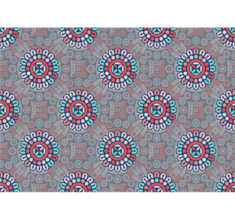 Rôzne fototapety textúry a vzory geometrické kvetinové vzory - Tenstickers