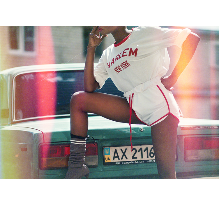 fototapety ľudia póza v harlemskom štýle - Tenstickers