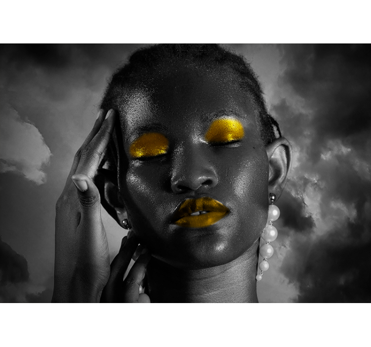 fototapety ľudia portrét úžasnej krásy - Tenstickers