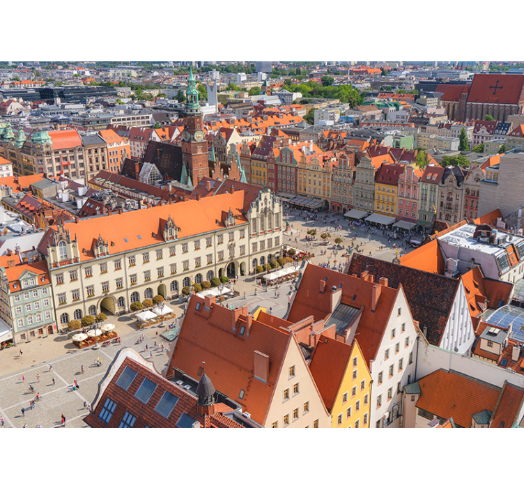 Fototapety na stenu mesta historický pohľad na mesto - Tenstickers