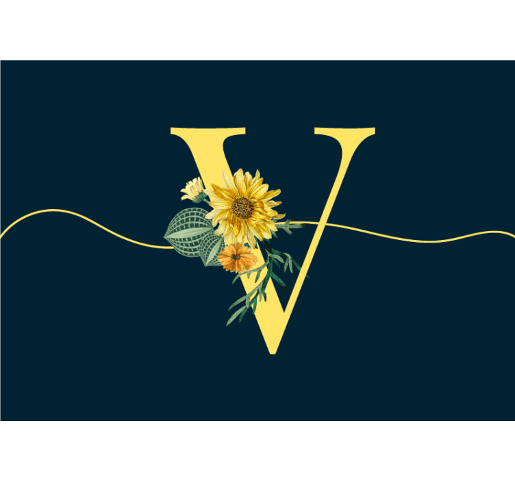 fototapeta kvety slnečnicová počiatočná elegancia - Tenstickers