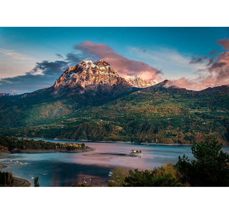 Krajinka fototapety veľká alpská krajina - Tenstickers