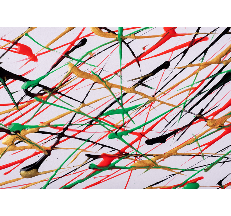 Abstraktné fototapety energetické štetce - Tenstickers