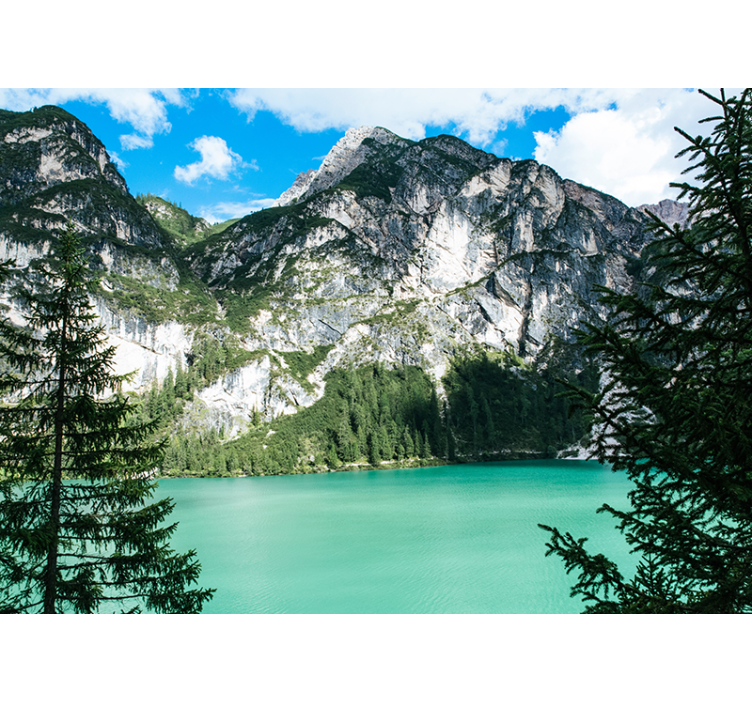 Krajinka fototapety grand mountain panorama - Tenstickers