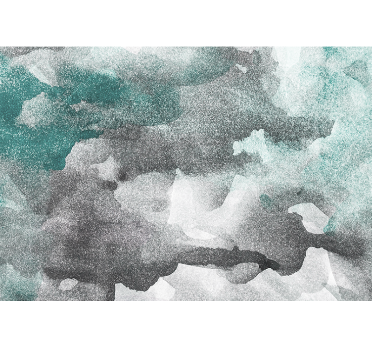 Abstraktné fototapety textúrované sivé vlny - Tenstickers