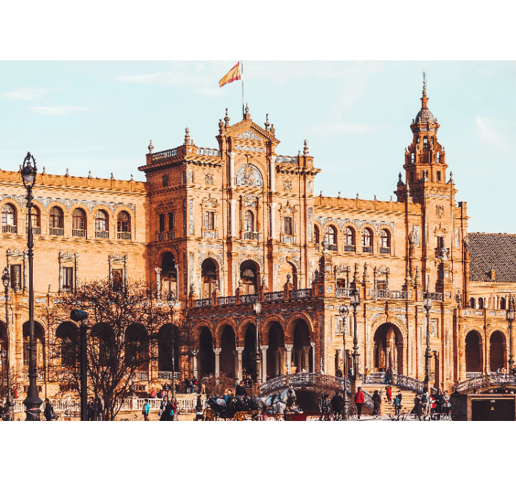 Fototapety madrid historická španielska architektúra - Tenstickers