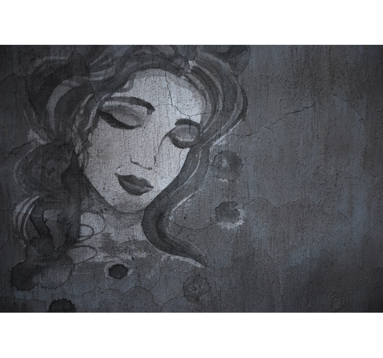 Umelecké fototapety elegantný portrét ženy - Tenstickers