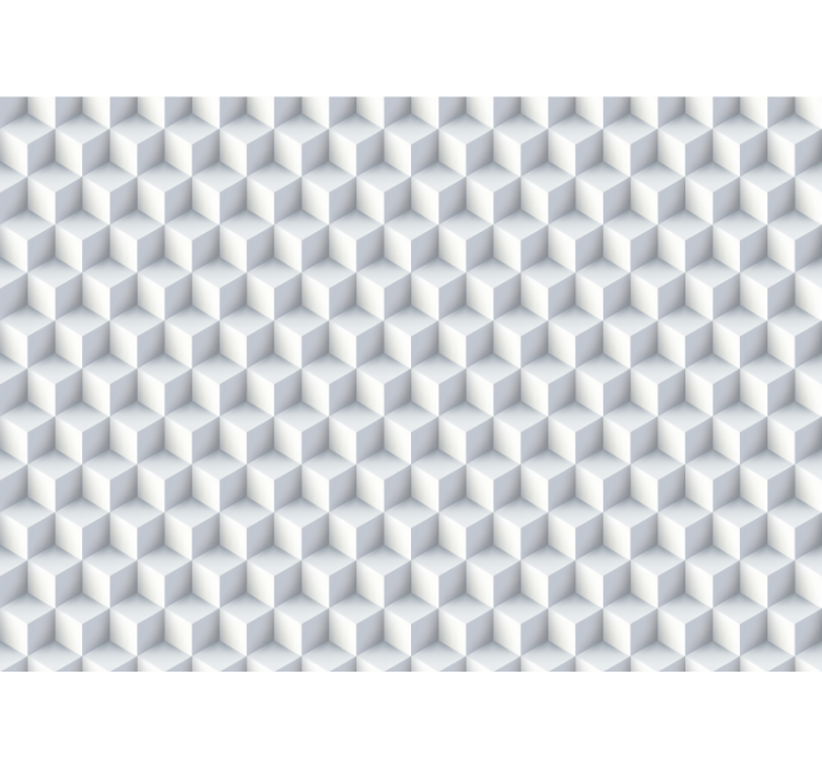 Viac bielych kociek 3d fototapeta - Tenstickers