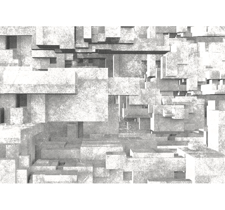 Abstraktné fototapety geometrické štrukturálne vrstvy - Tenstickers