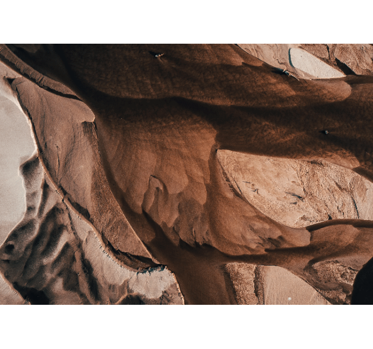 Abstraktné fototapety s textúrovanými piesočnými vzormi - Tenstickers