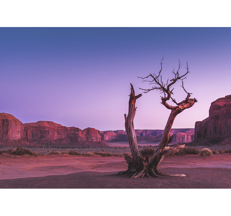 Krajinka fototapety púštny kamenný útvar - Tenstickers