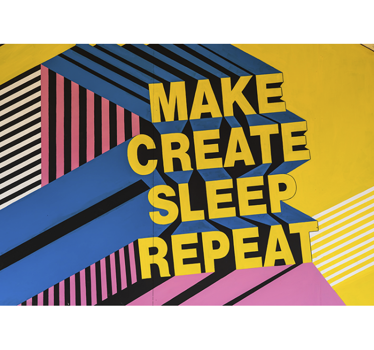 Fototapety citaty kreatívne životné motto - Tenstickers