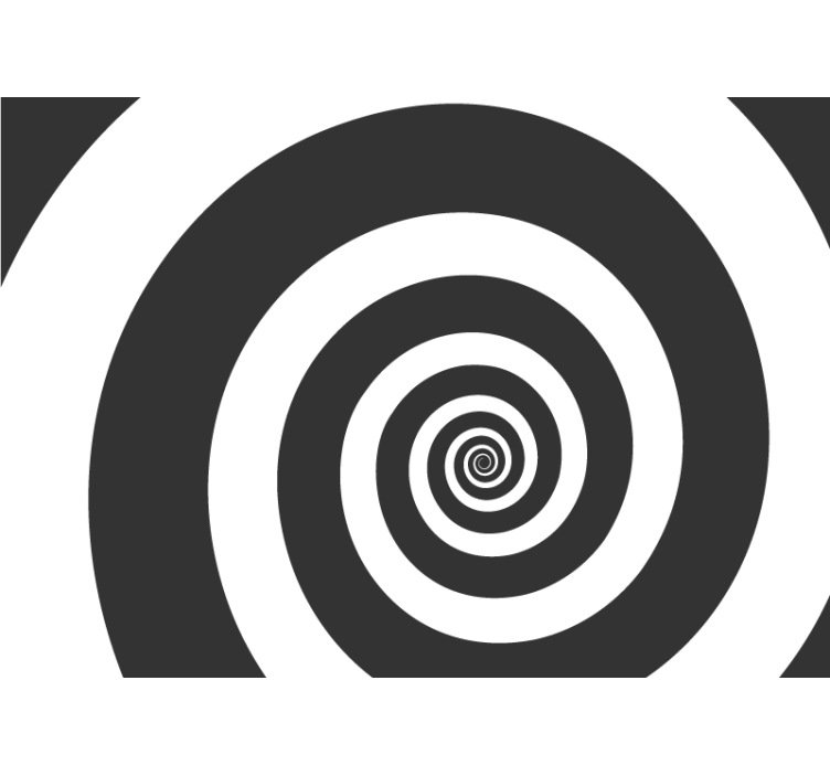 Abstraktné fototapety dizajn spirálovej ilúzie - Tenstickers