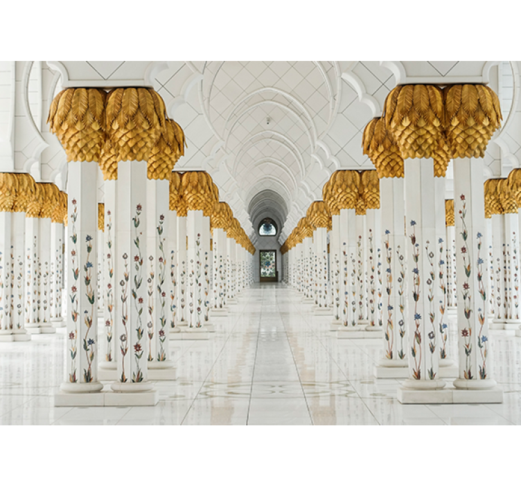 Fototapeta afrika majestátna stĺpová hala - Tenstickers