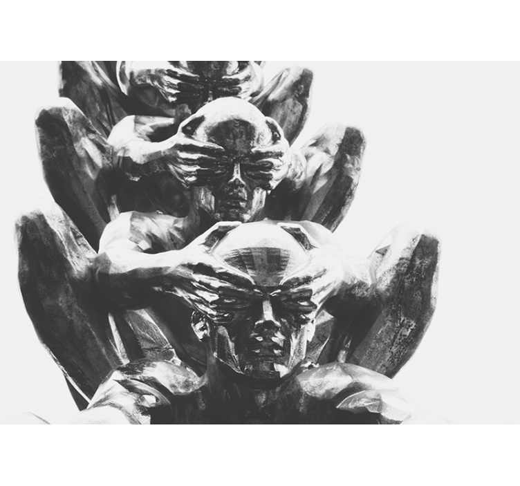 Umelecké fototapety abstraktné ľudské postavy - Tenstickers