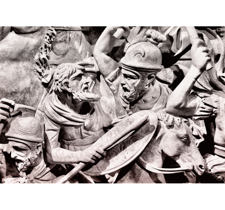 Klasicke umenie fototapety staroveká bitka - Tenstickers