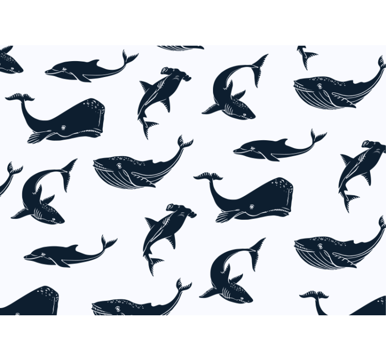 Fototapety so zvieratami s motívmi morského života - Tenstickers