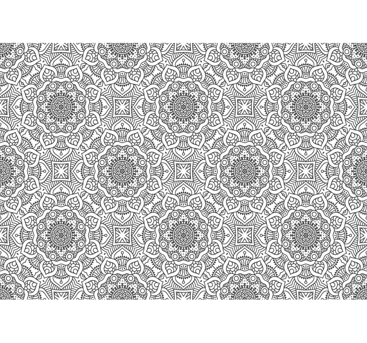 Fototapety mandala zložitých geometrických vzorov - Tenstickers