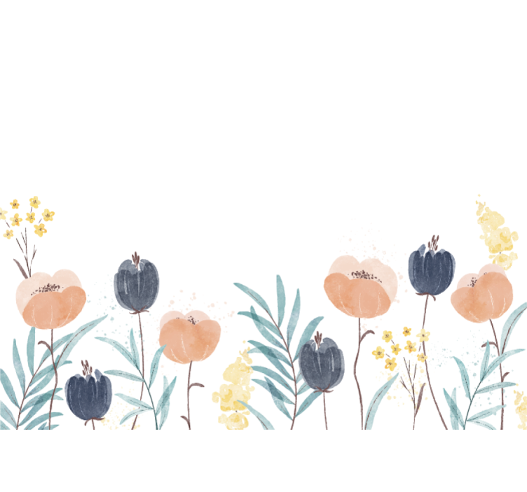 Fototapeta kvety pôvabná kvetinová kompozícia - Tenstickers