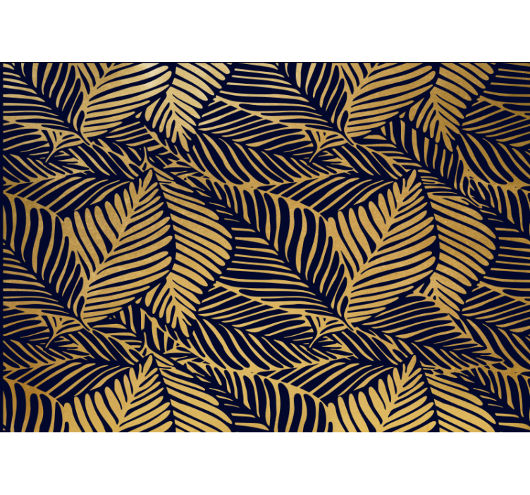 Fototapety na stenu priroda detailné vzory listov - Tenstickers