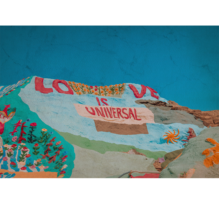 Fototapeta láska láska je univerzálna - Tenstickers