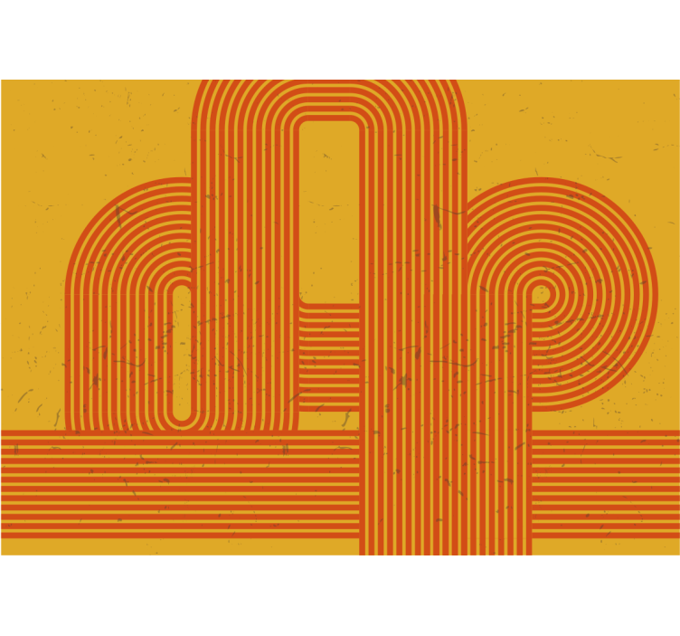 Abstraktné fototapety s krivkovými vzormi - Tenstickers