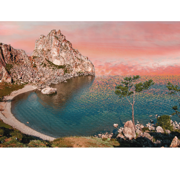 Krajinka fototapety pokojná oceánska perspektíva - Tenstickers