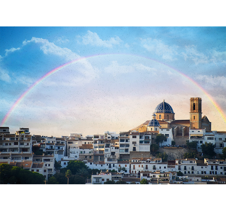 Fototapety na stenu mesta prímorská architektúra - Tenstickers