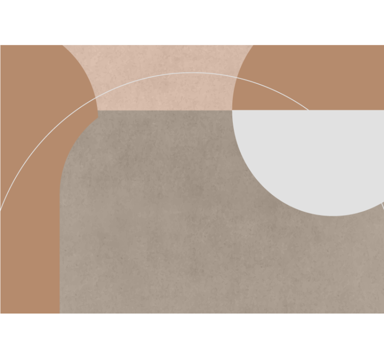 Moderne fototapety geometrické tvarové kompozície - Tenstickers