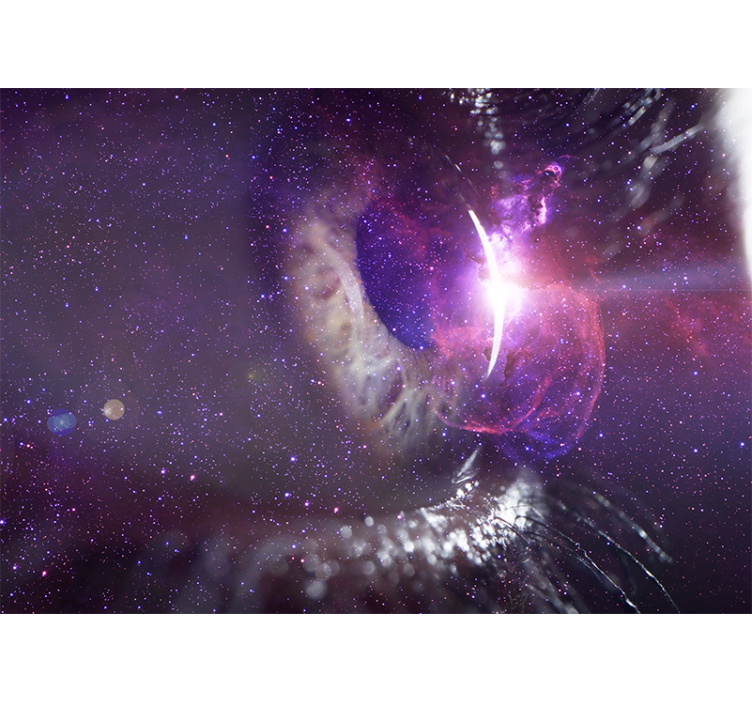 Fototapety vesmír pohľad galaktického oka - Tenstickers