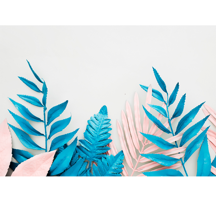 Fototapety na stenu priroda dizajn tropických listov - Tenstickers
