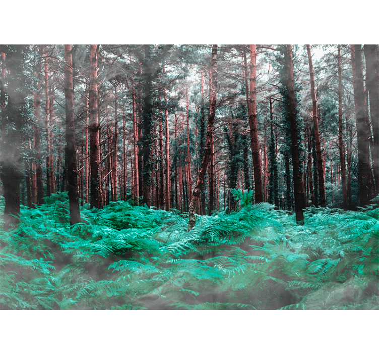 Fototapety na stenu priroda bujná zelená divočina - Tenstickers