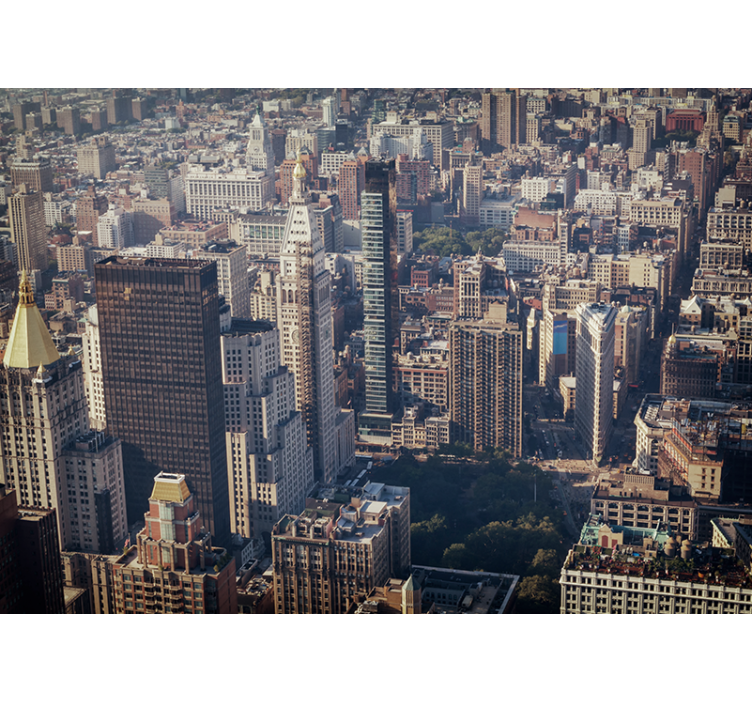 Fototapety na stenu mesta mestský výhľad - Tenstickers