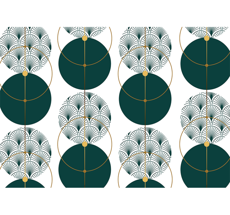 Fototapeta textura geometrické ventilátorové vzory - Tenstickers