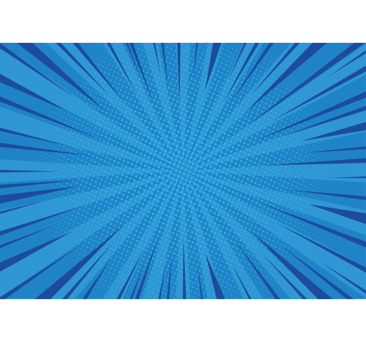 Mestské umenie fototapety dynamický modrý výbuch - Tenstickers