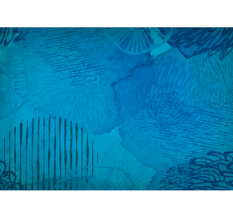 Abstraktné fototapety modré textúrované vzory - Tenstickers