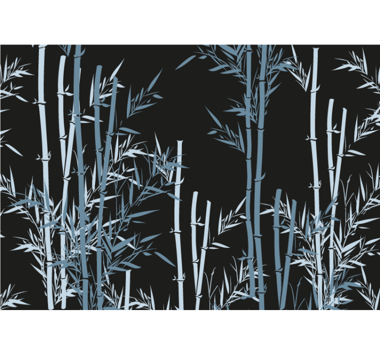 Fototapeta bambus dizajn bambusového lesa - Tenstickers