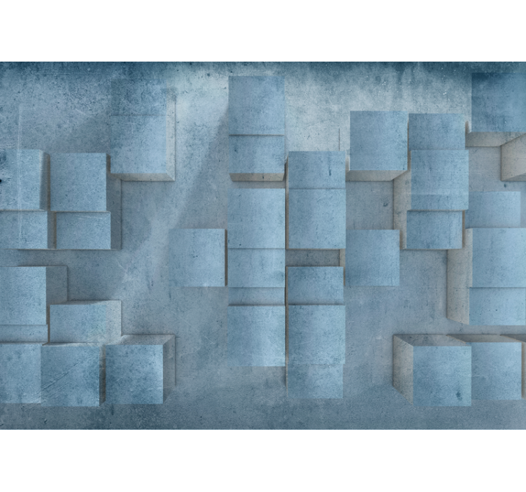 Fototapeta textura geometrický blokový vzor - Tenstickers