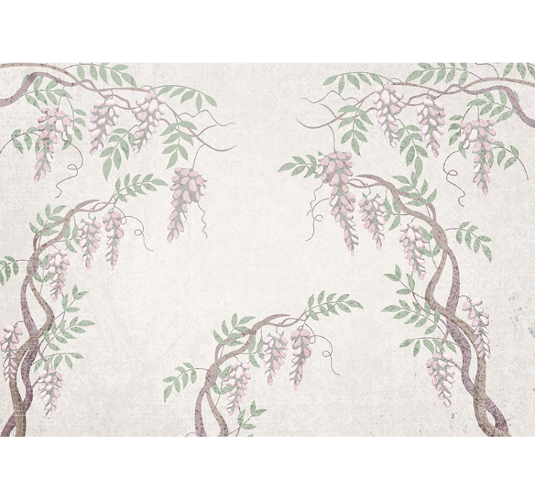 Fototapeta do obývačky kvet wisteria - Tenstickers