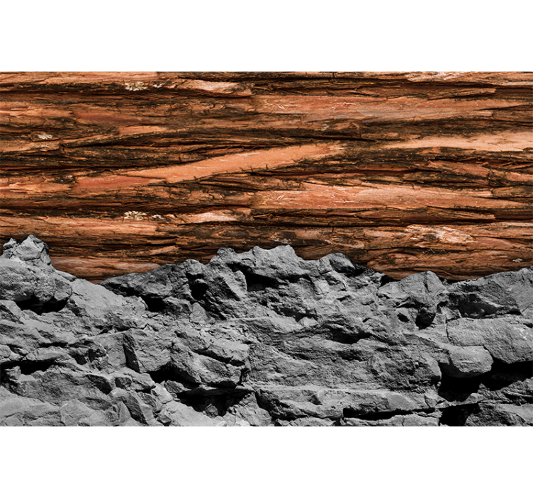 fototapety na stenu do obyvacky zemité textúrované vrstvy - Tenstickers