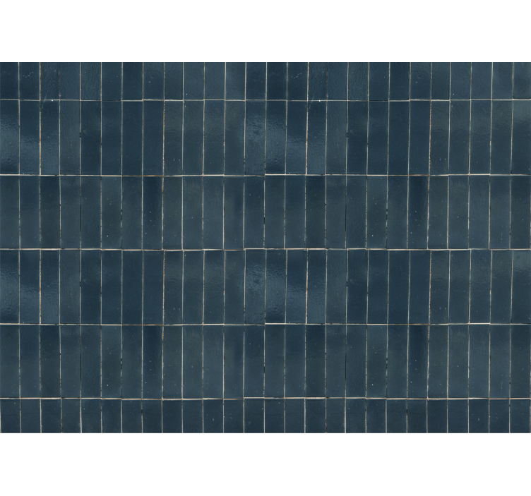 fototapeta do kúpeľňe sivé dlaždice - Tenstickers