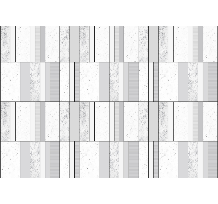 fototapeta do kúpeľňe mramor s čiernymi čiarami - Tenstickers