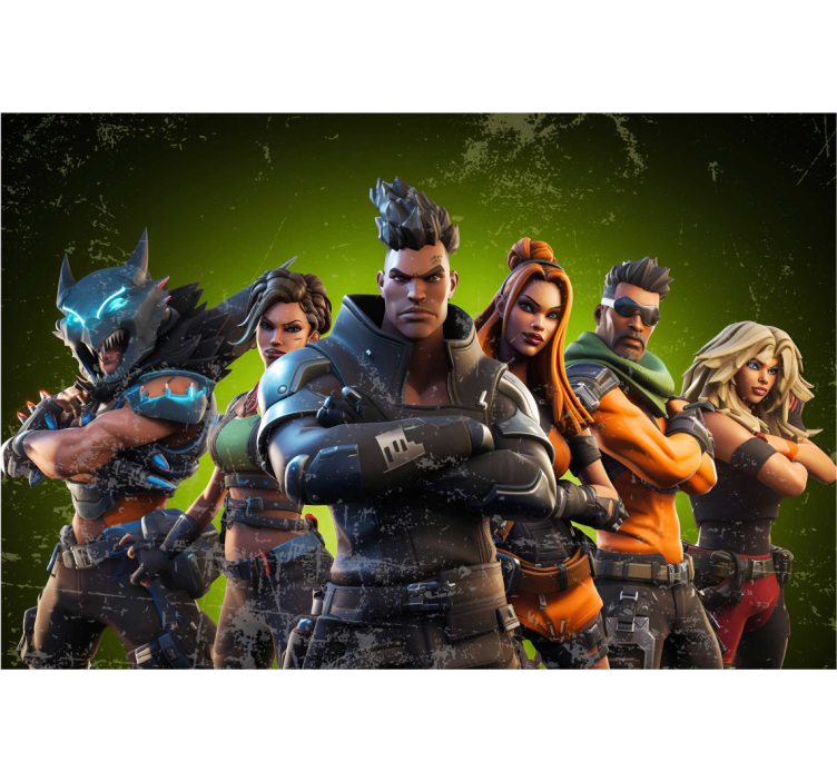 fototapeta do izby teenagera epické postavyEpické postavy - Tenstickers