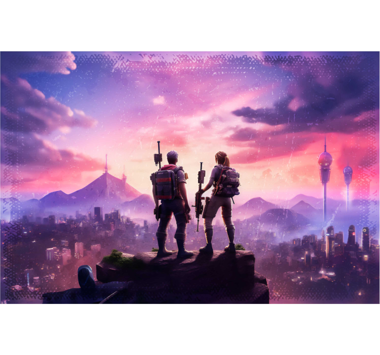 fototapeta do izby teenagera príbeh dobrodružstvaPríbeh dobrodruž - Tenstickers