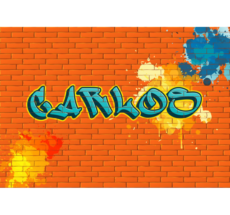 Personalizovaná nástenná maľba mestského umenia - Tenstickers