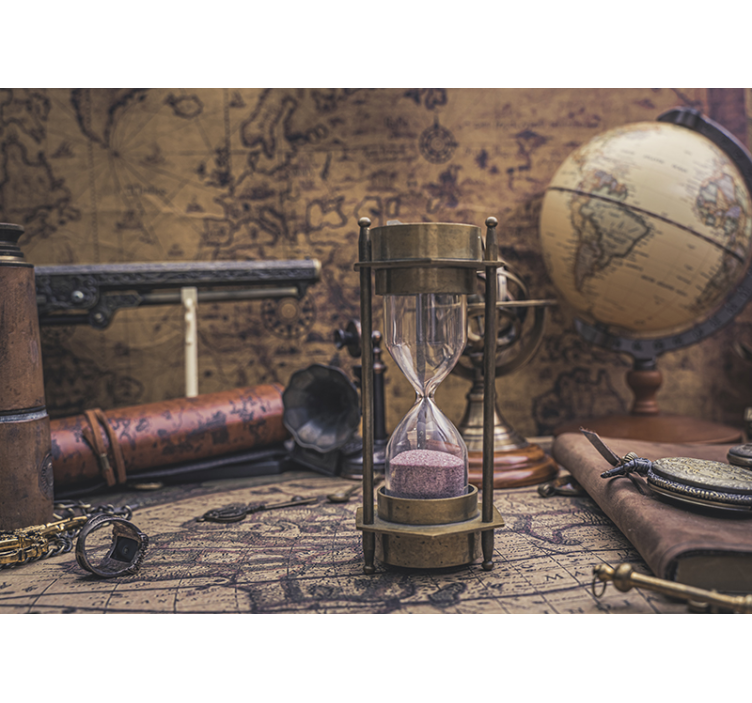 Fototapety na stenu mesta kolekcia historických hodiniek - Tenstickers